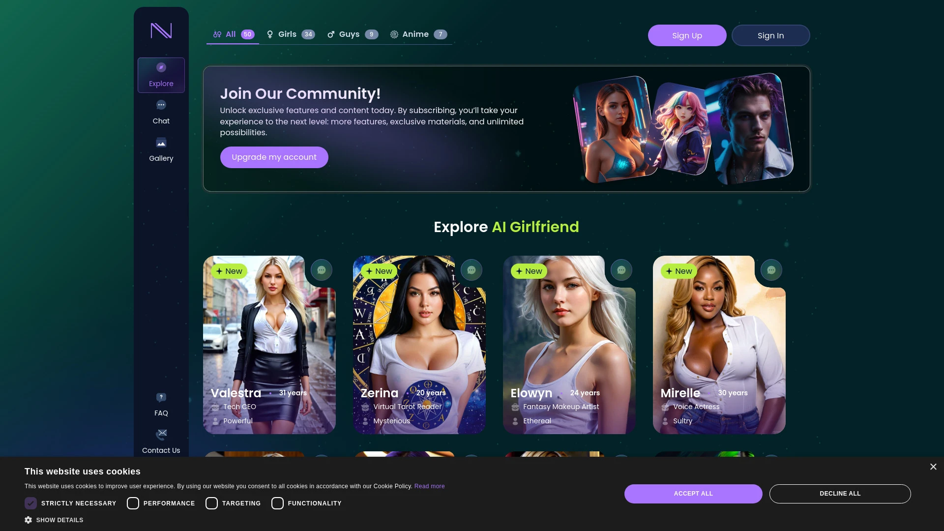 Infatuated AI - AI Tool Ocean