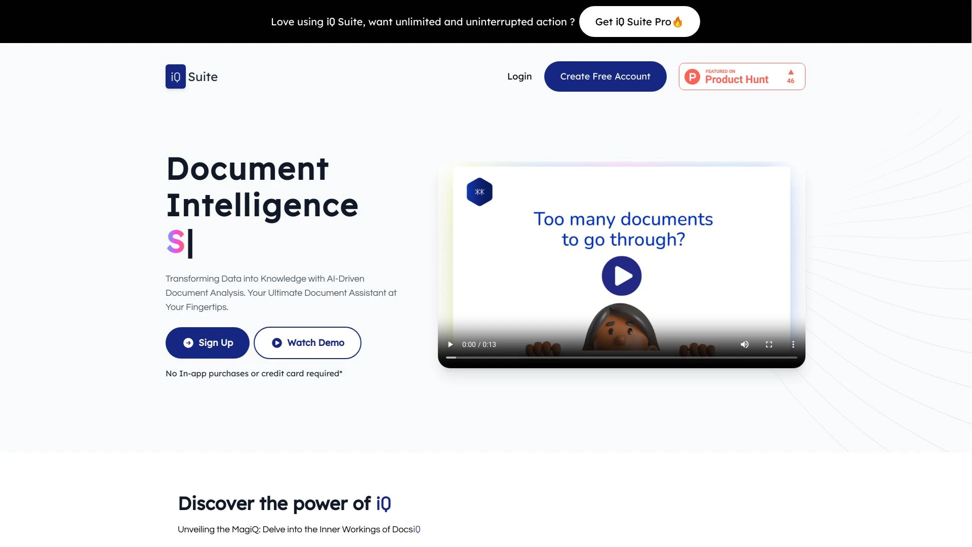 IQ Suite - AI Tool Ocean