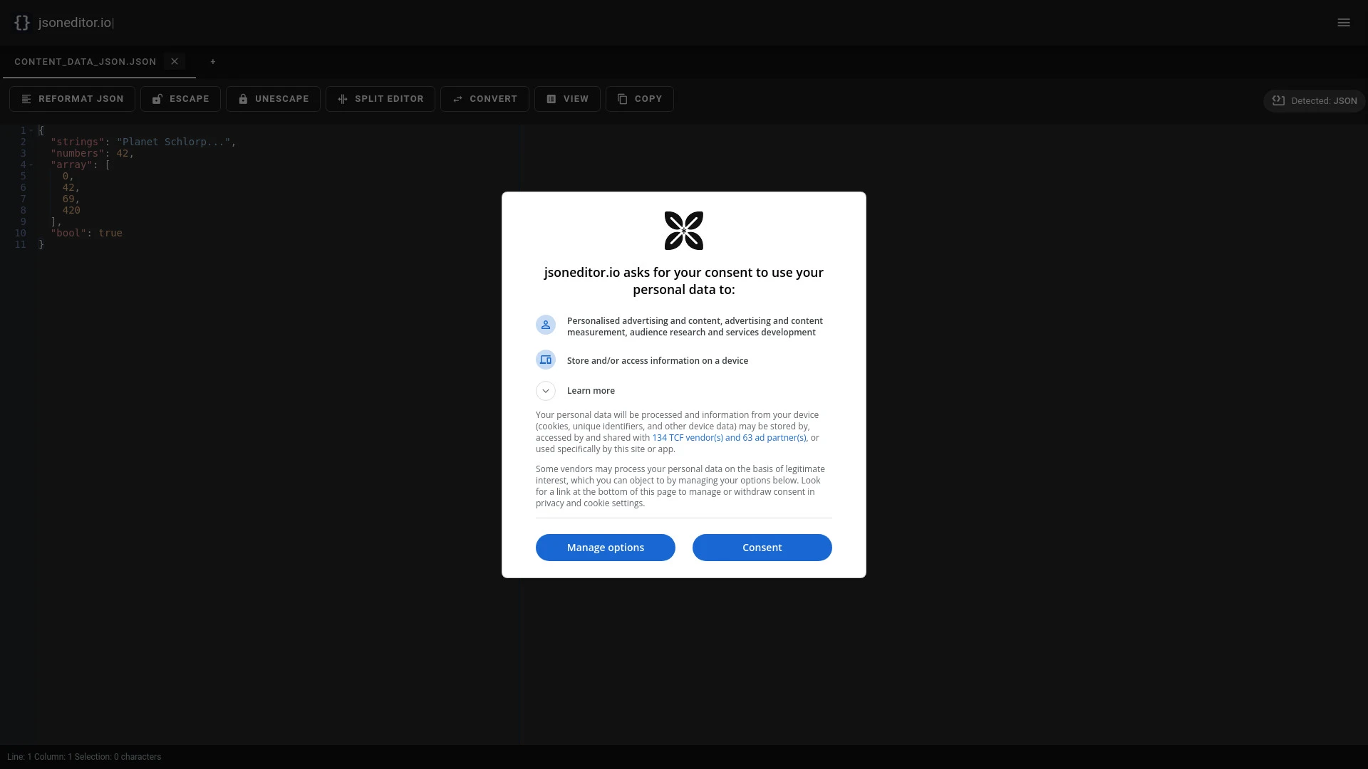 JSONEditor.io - AI Tool Ocean