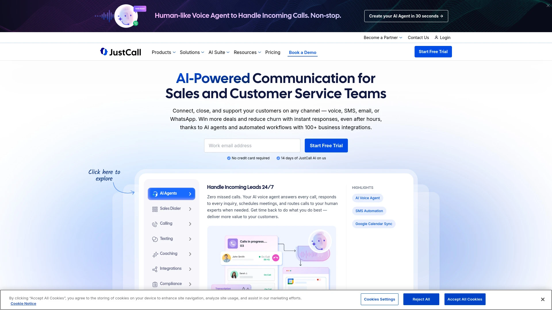 JustCall - AI Tool Ocean