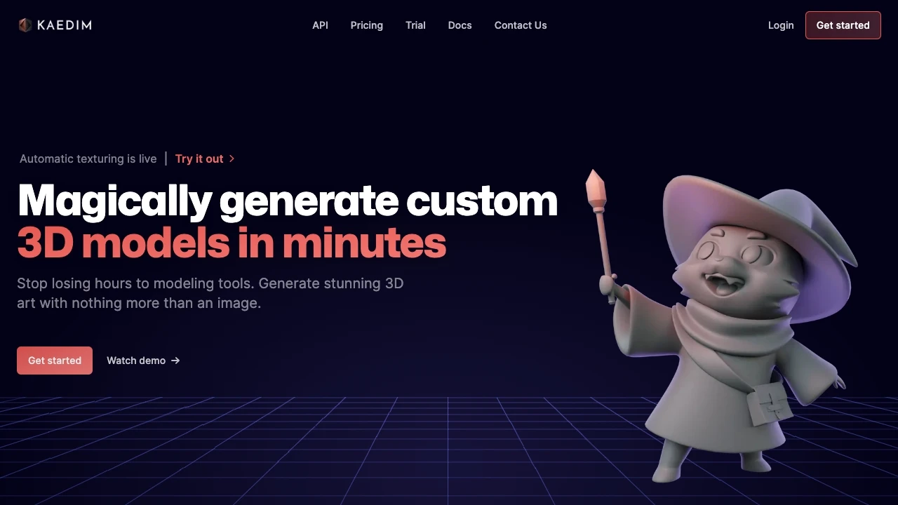 Kaedim - AI Tool Ocean