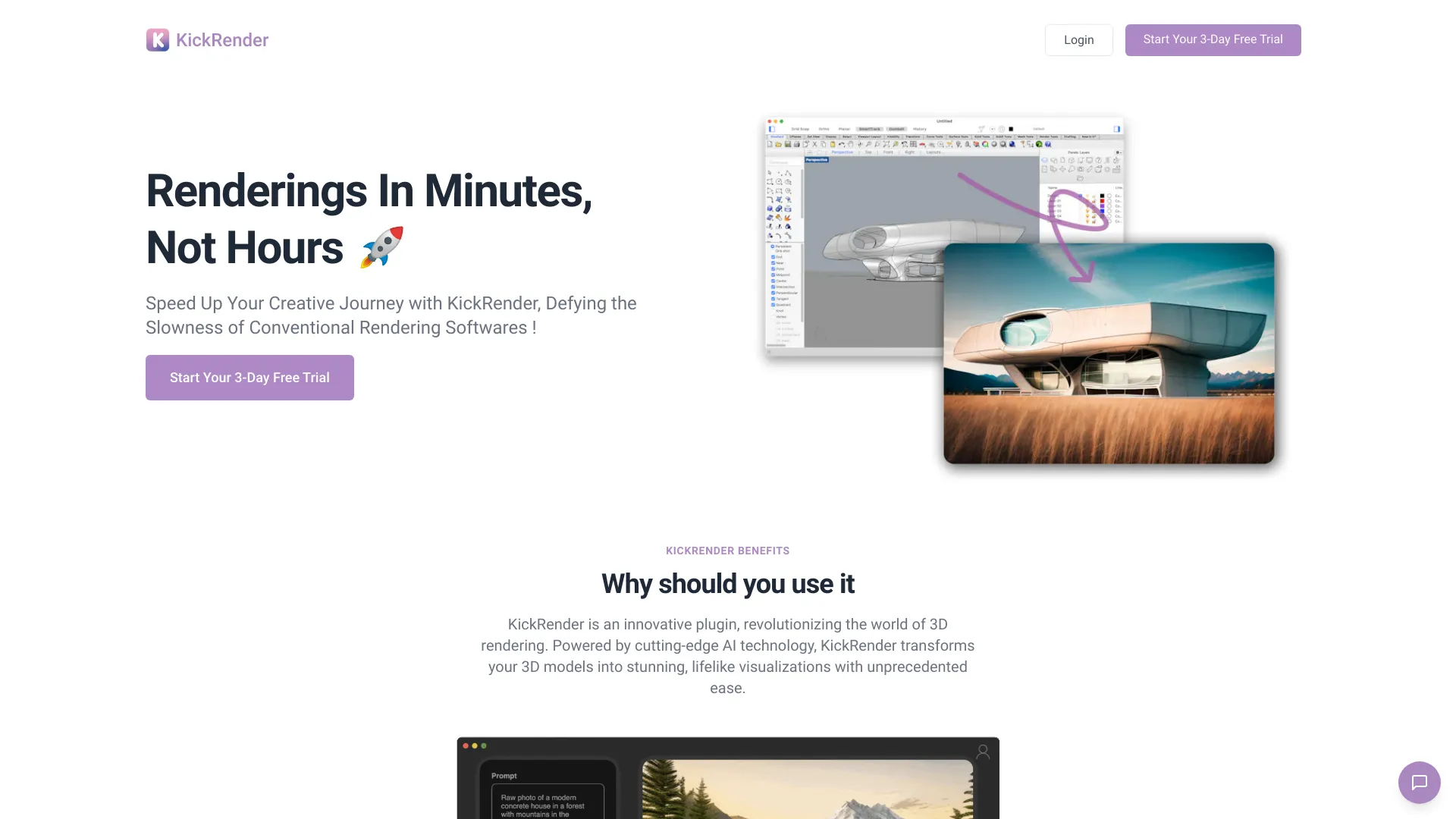 KickRender - AI Tool Ocean