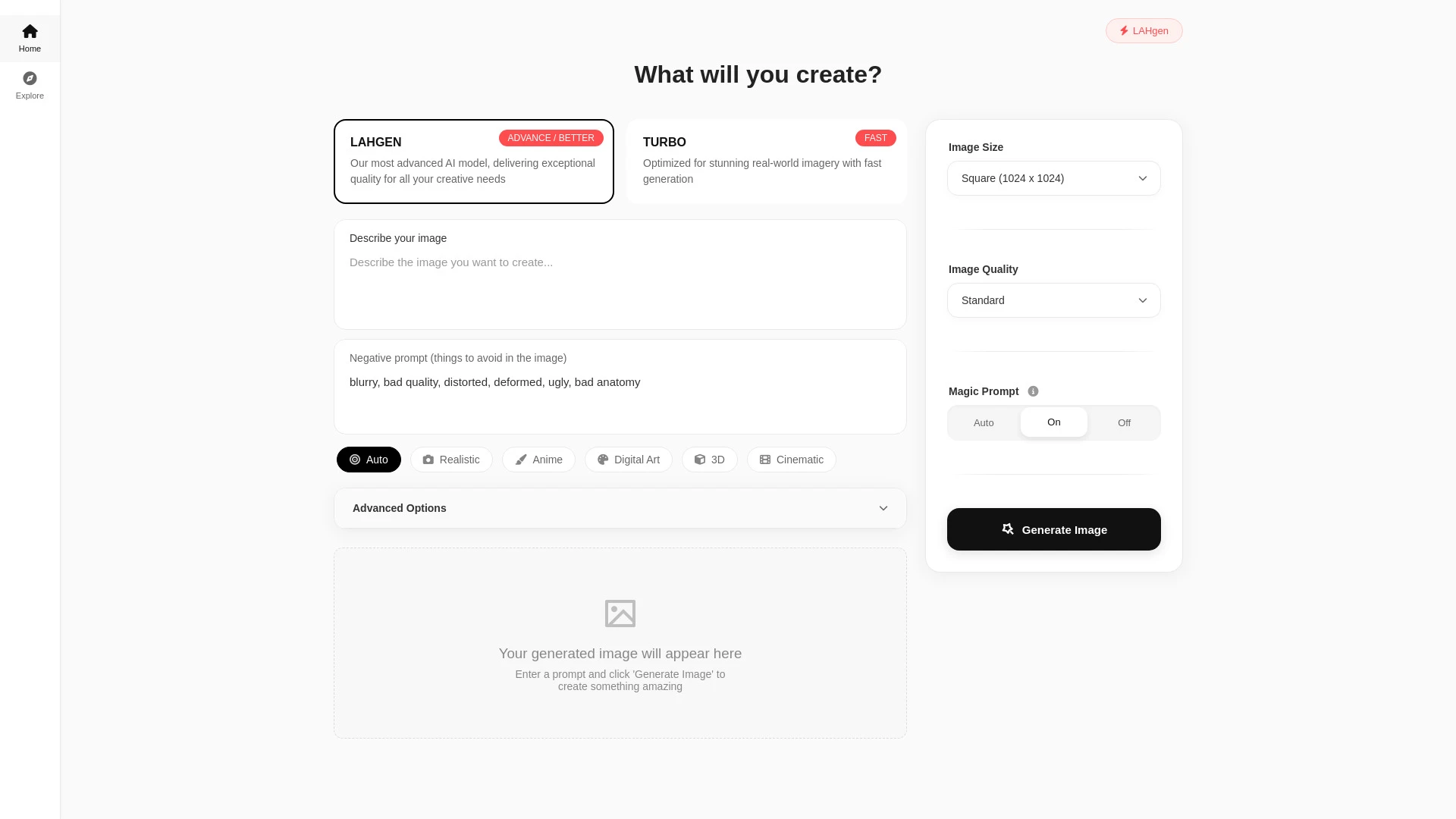 LAHgen - AI Tool Ocean