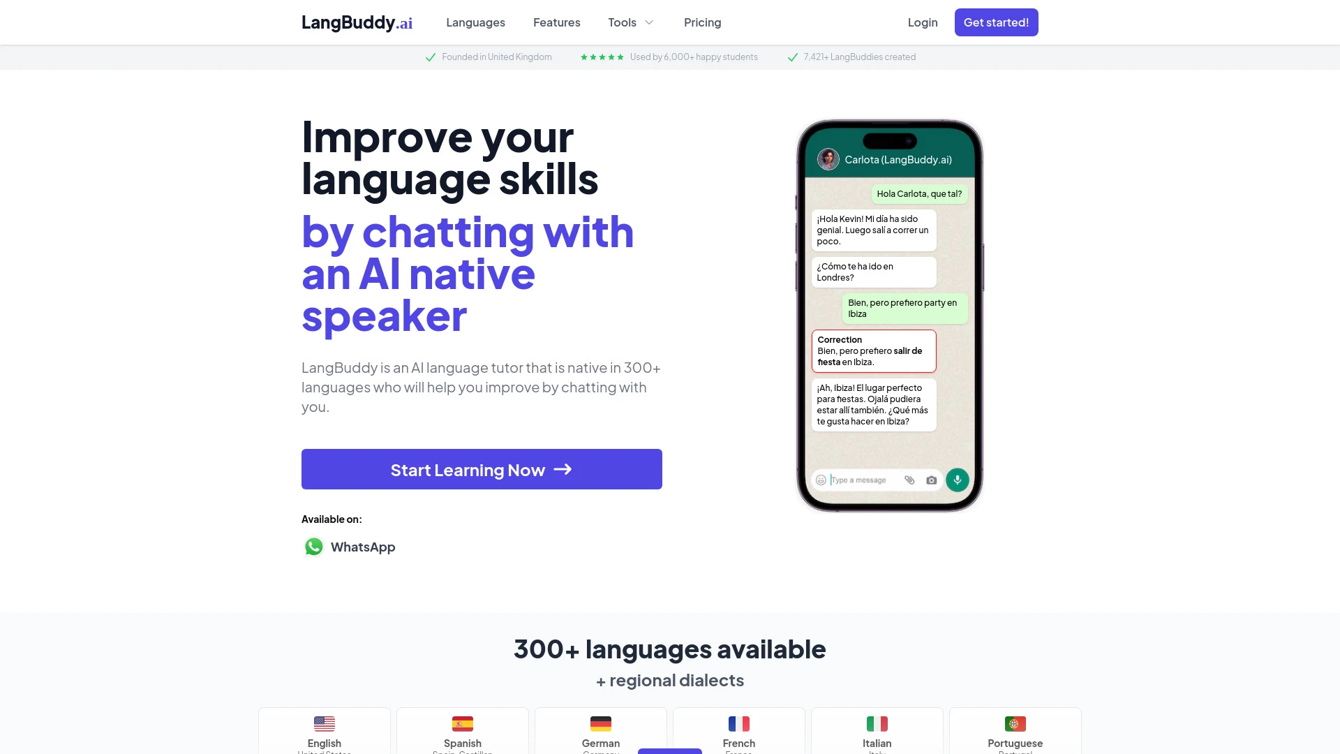 LangBuddy.ai - AI Tool Ocean