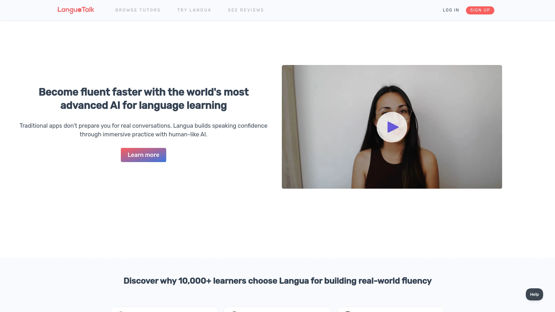 LanguaTalk - AI Tool Ocean