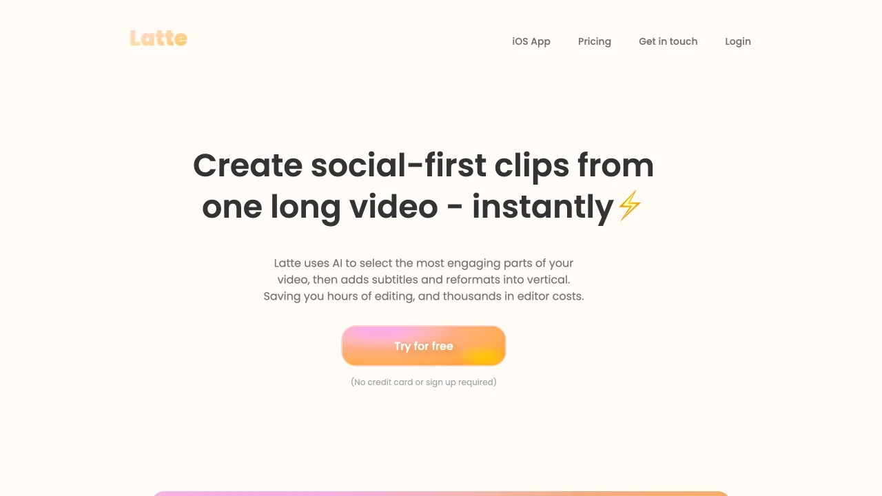 Latte Social - AI Tool Ocean