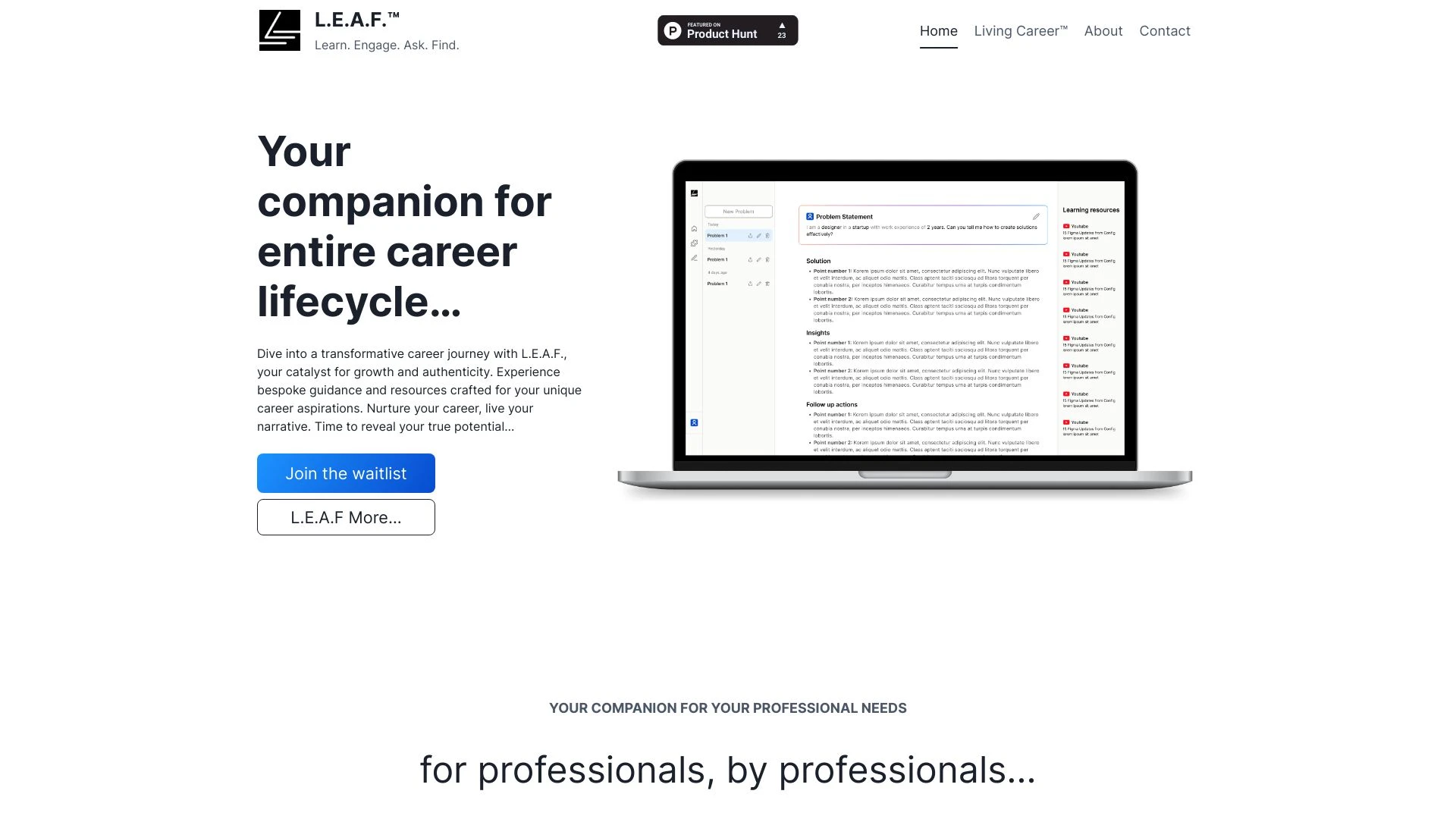 L.E.A.F. - AI Tool Ocean