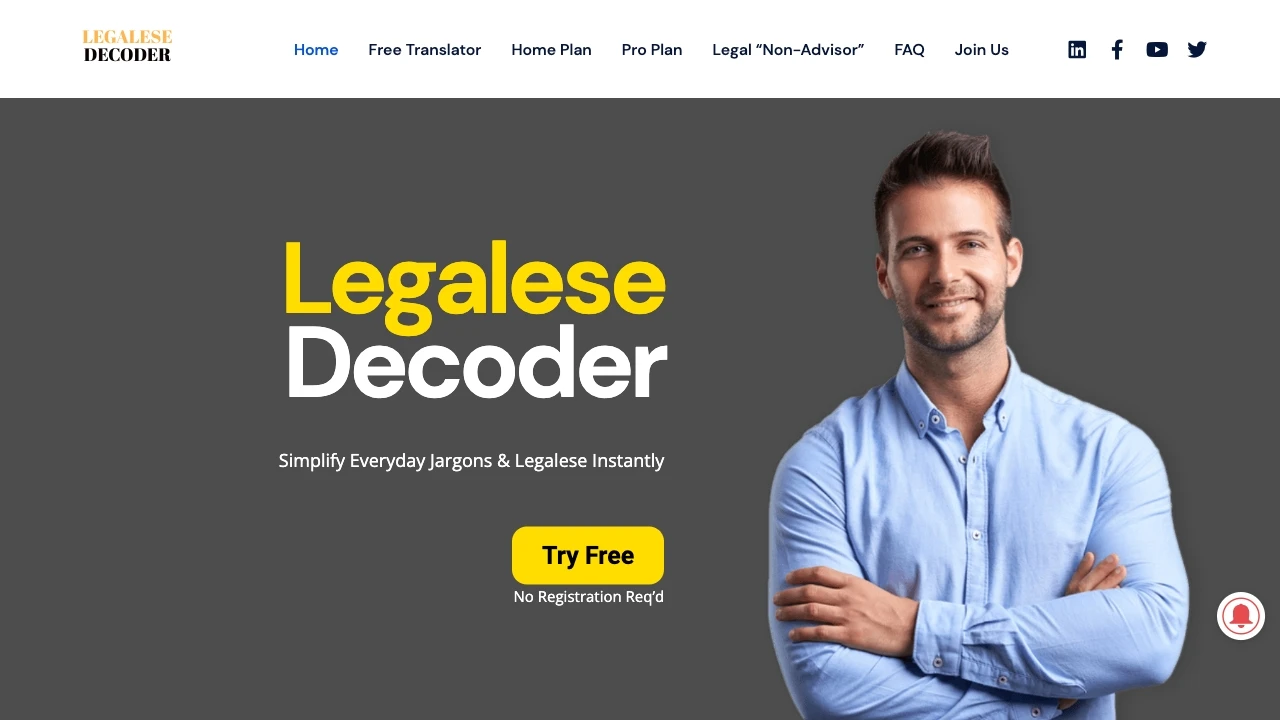 Legalese Decoder - AI Tool Ocean