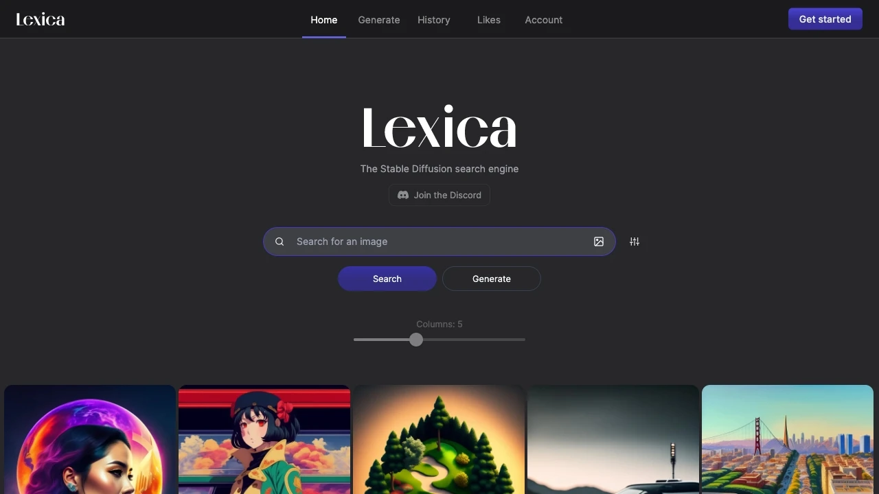 Lexica - AI Tool Ocean