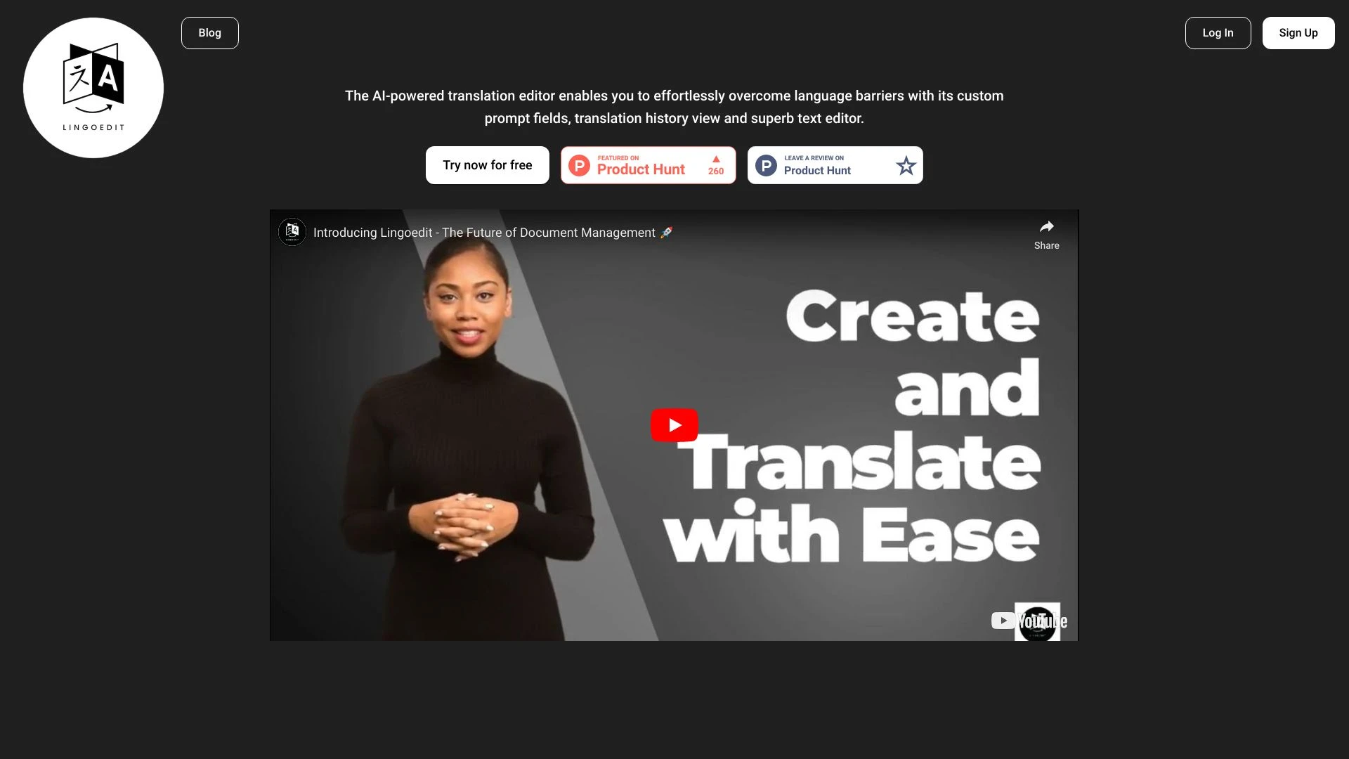 Lingoedit - AI Tool Ocean