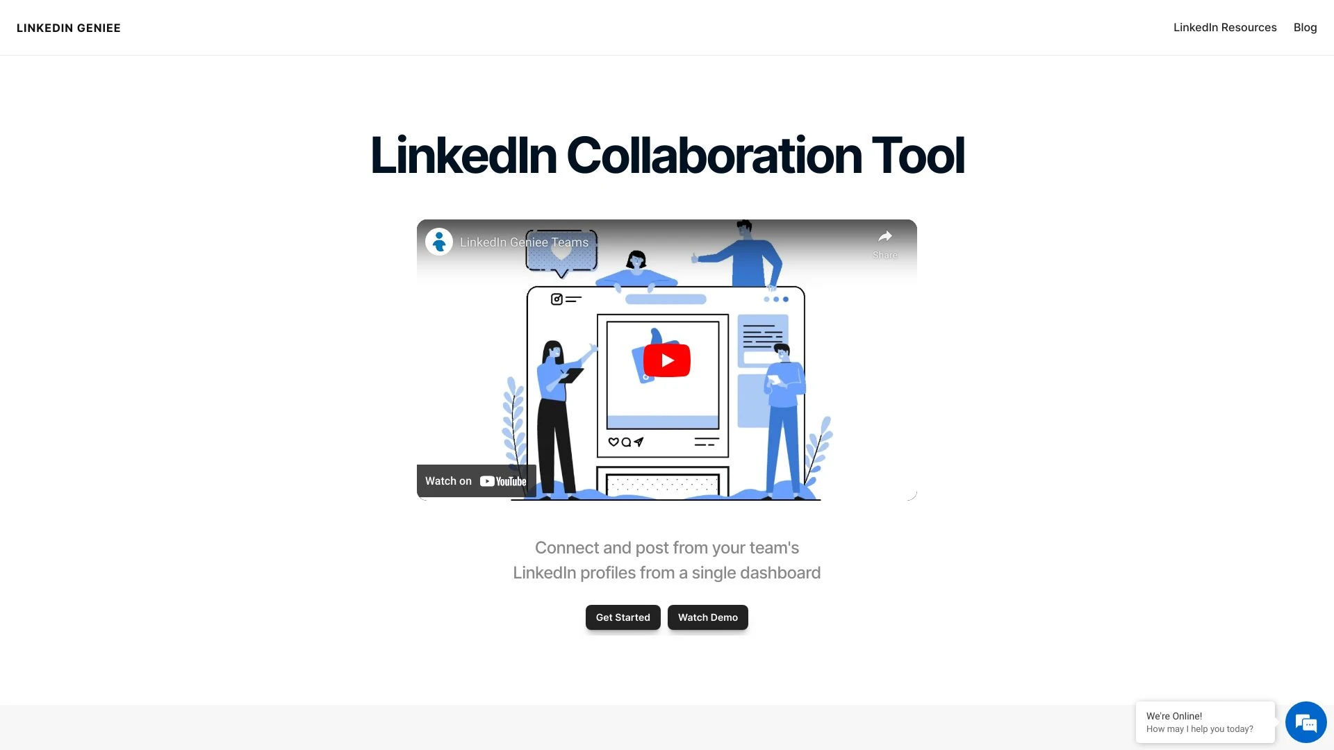 LinkedIn Geniee - AI Tool Ocean