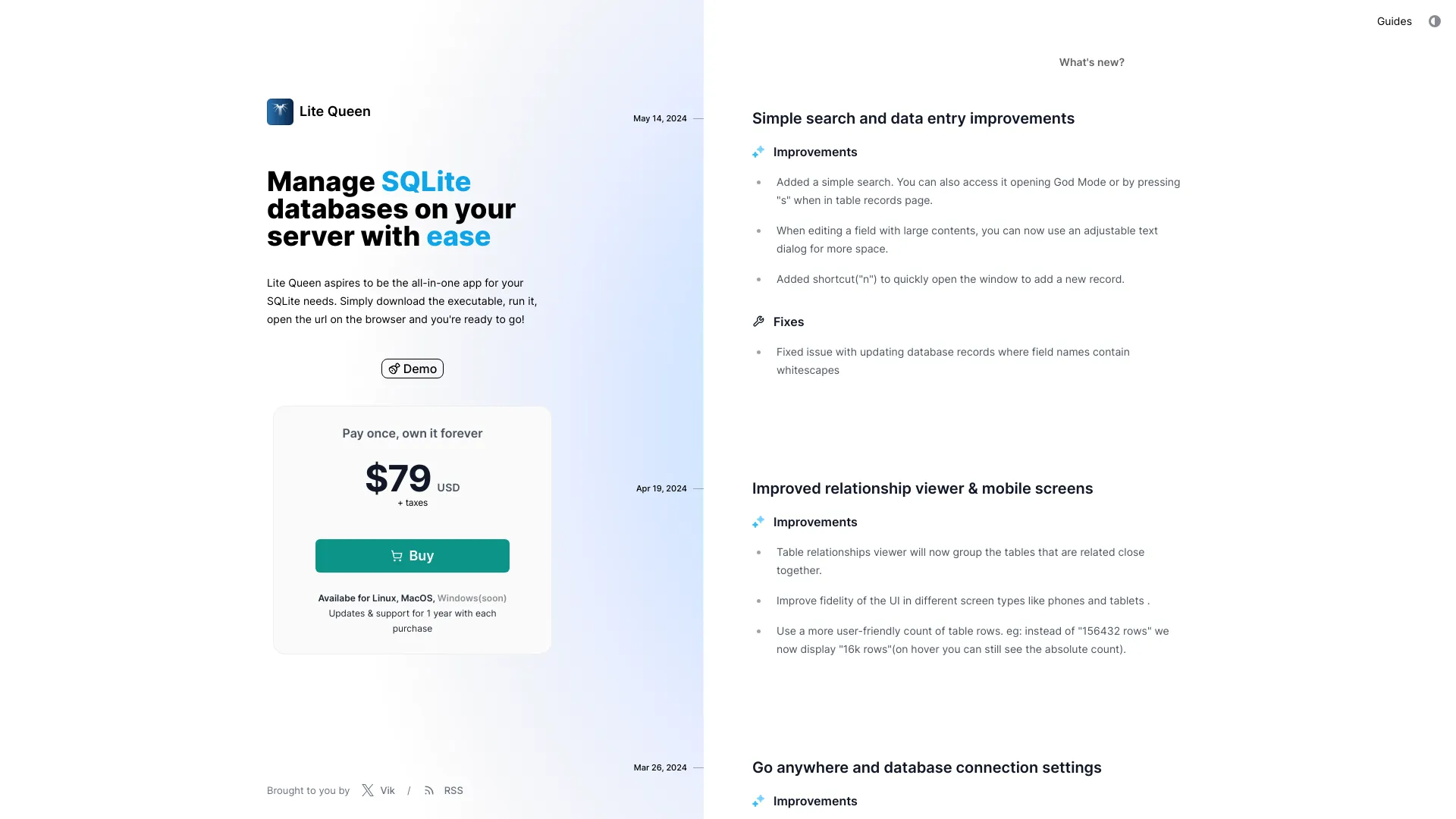 Lite Queen - AI Tool Ocean