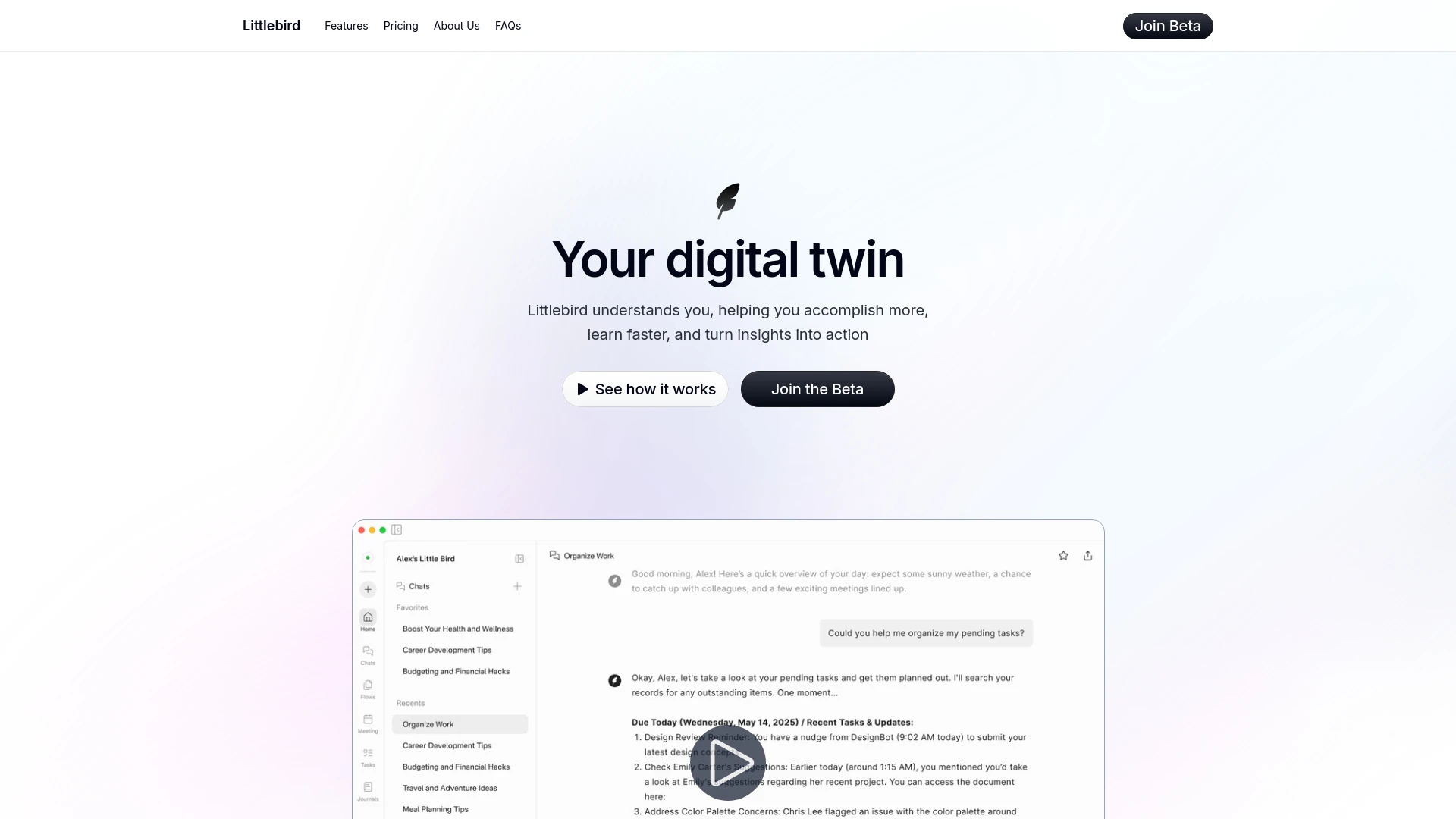 Littlebird - AI Tool Ocean