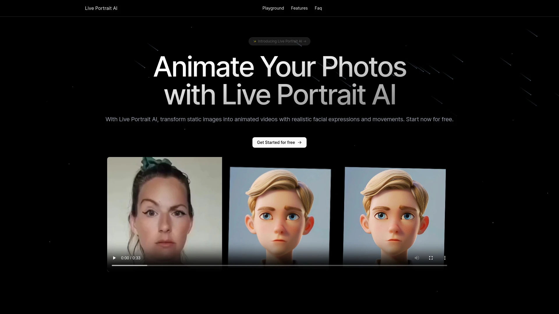Live Portrait AI - AI Tool Ocean