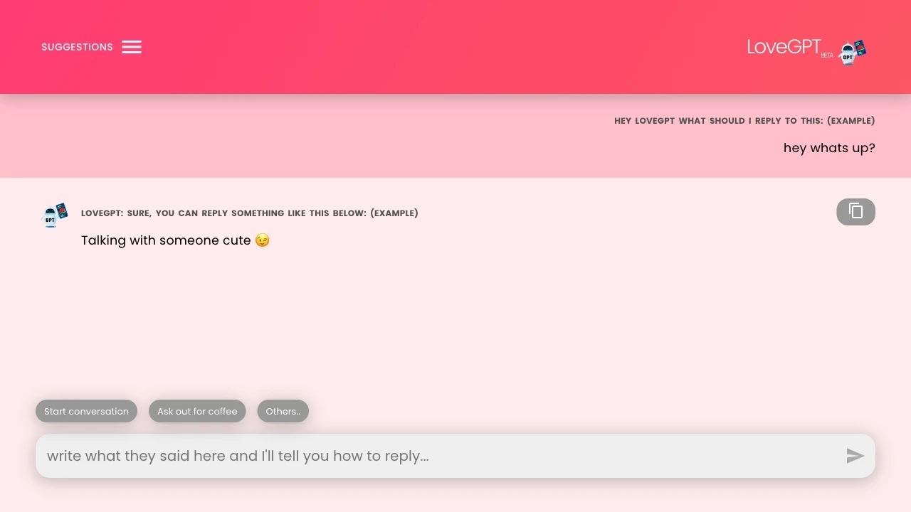 LoveGPT - AI Tool Ocean