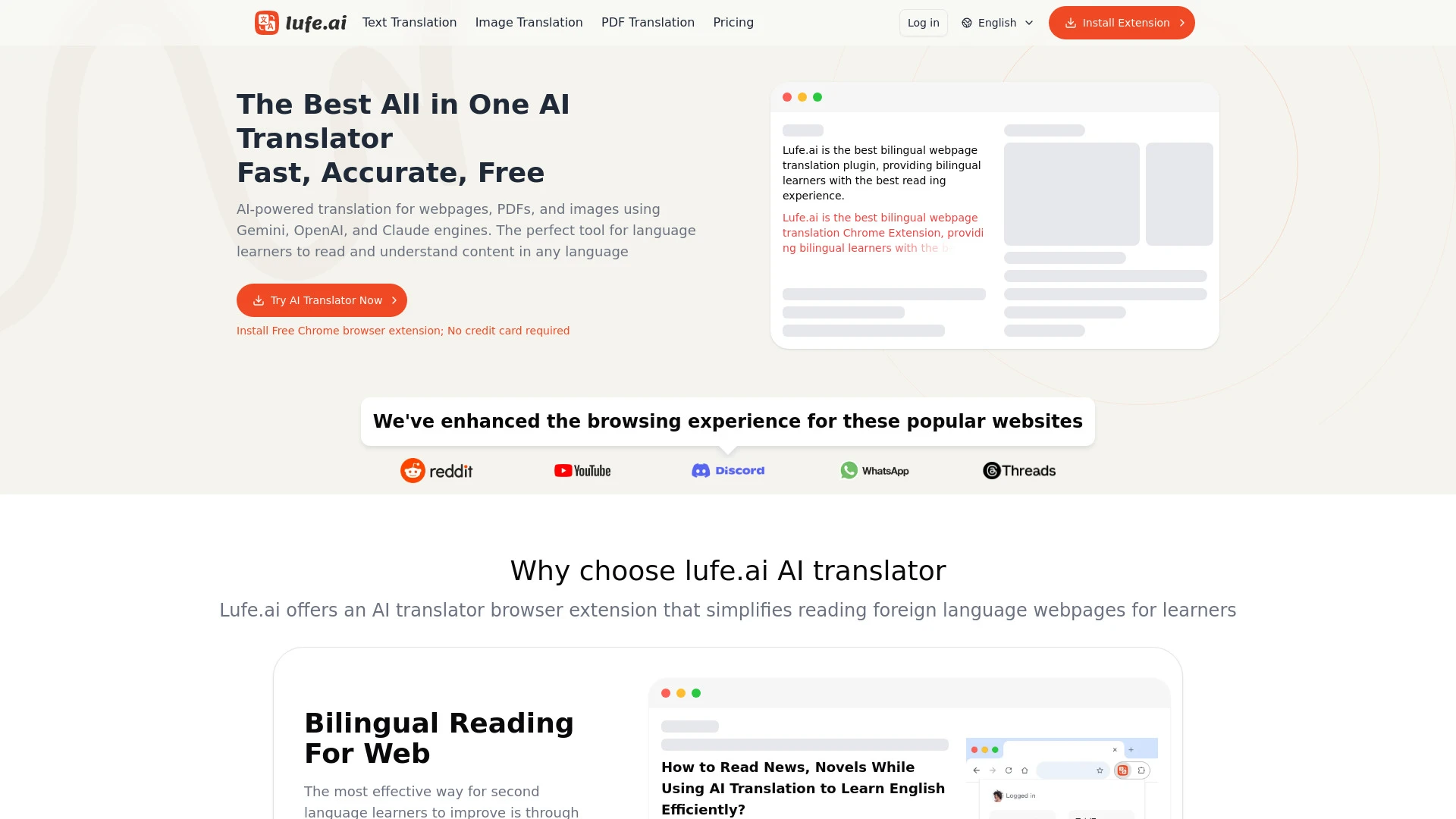 Lufe AI Translator - AI Tool Ocean