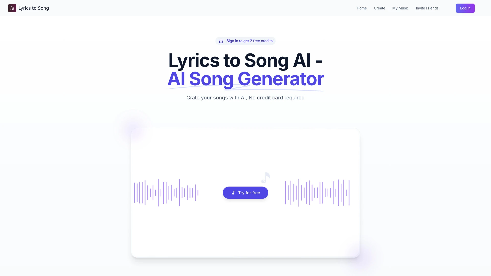 Lyrics to Song AI - AI Tool Ocean