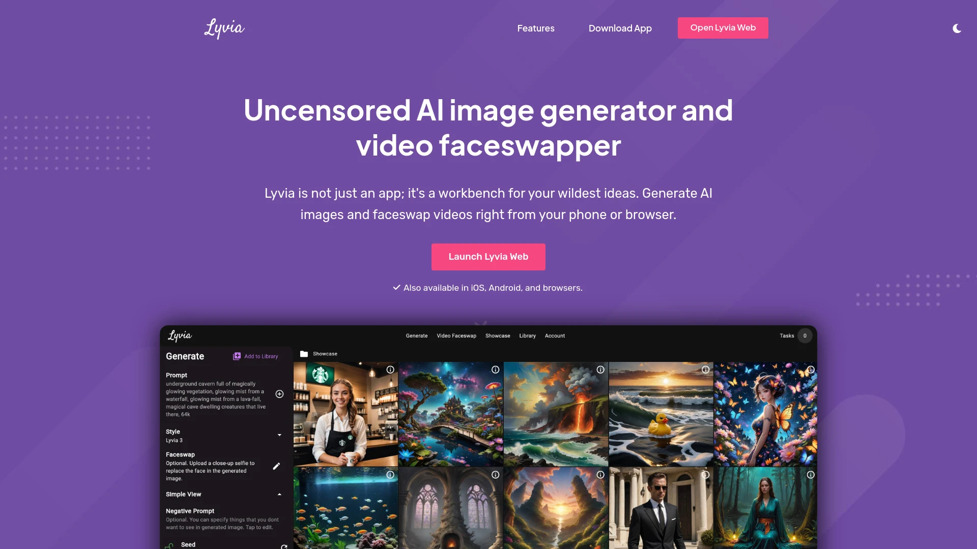 Lyvia App - AI Tool Ocean