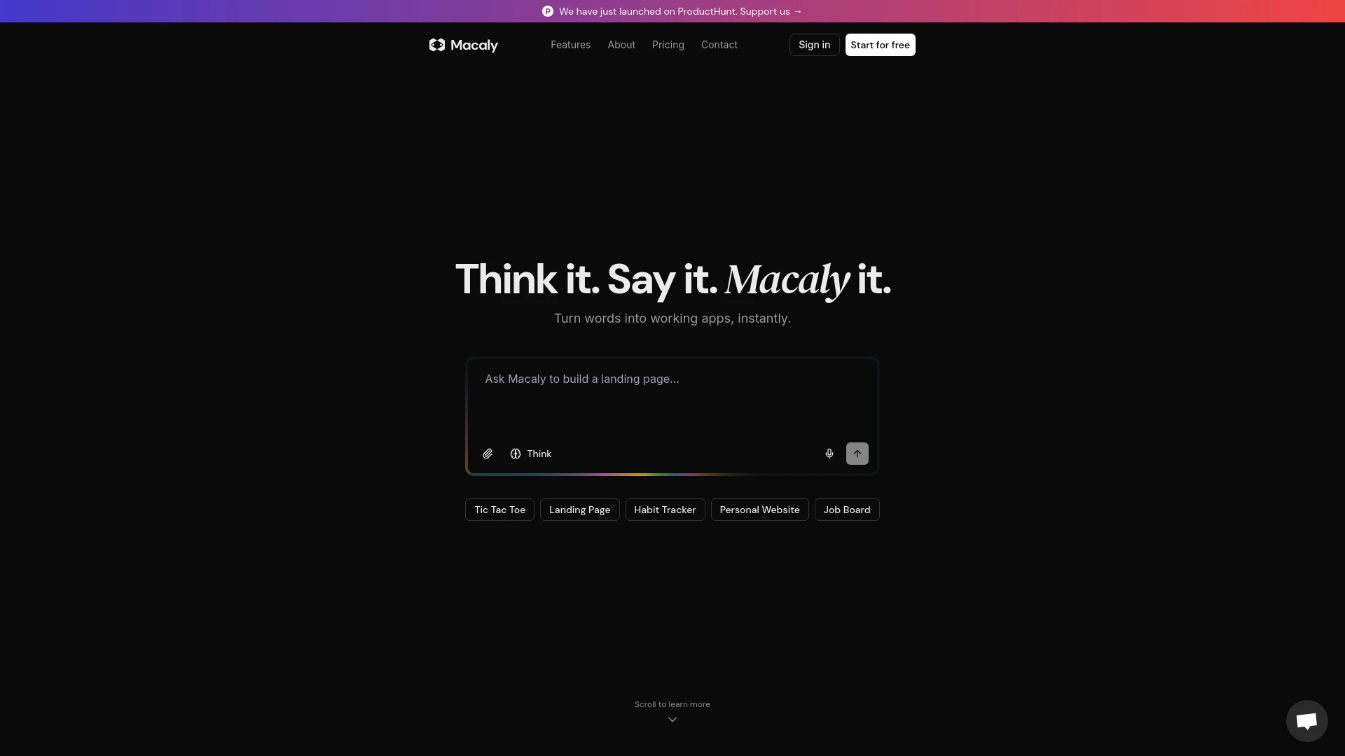 Macaly - AI Tool Ocean