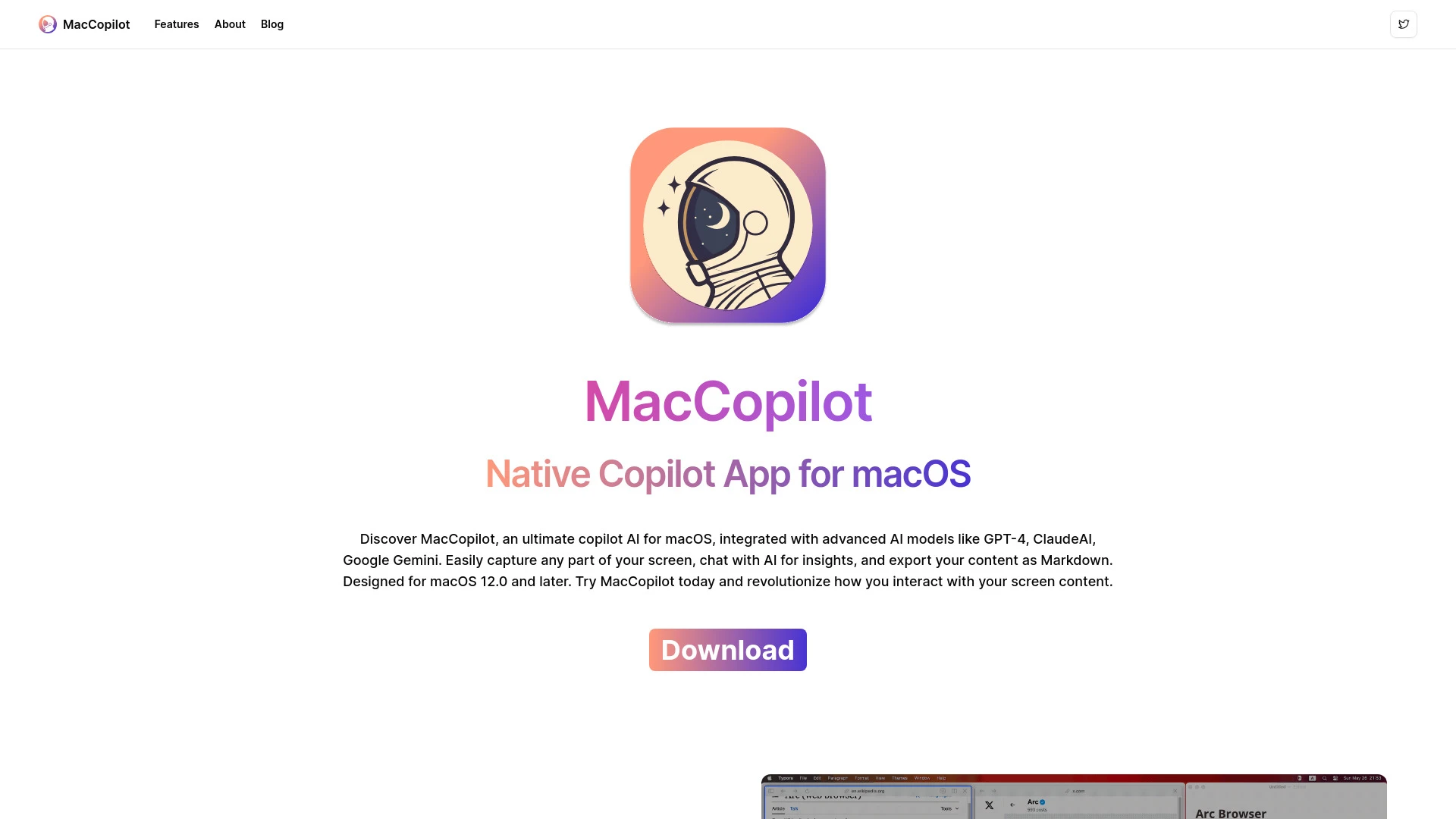 MacCopilot - AI Tool Ocean