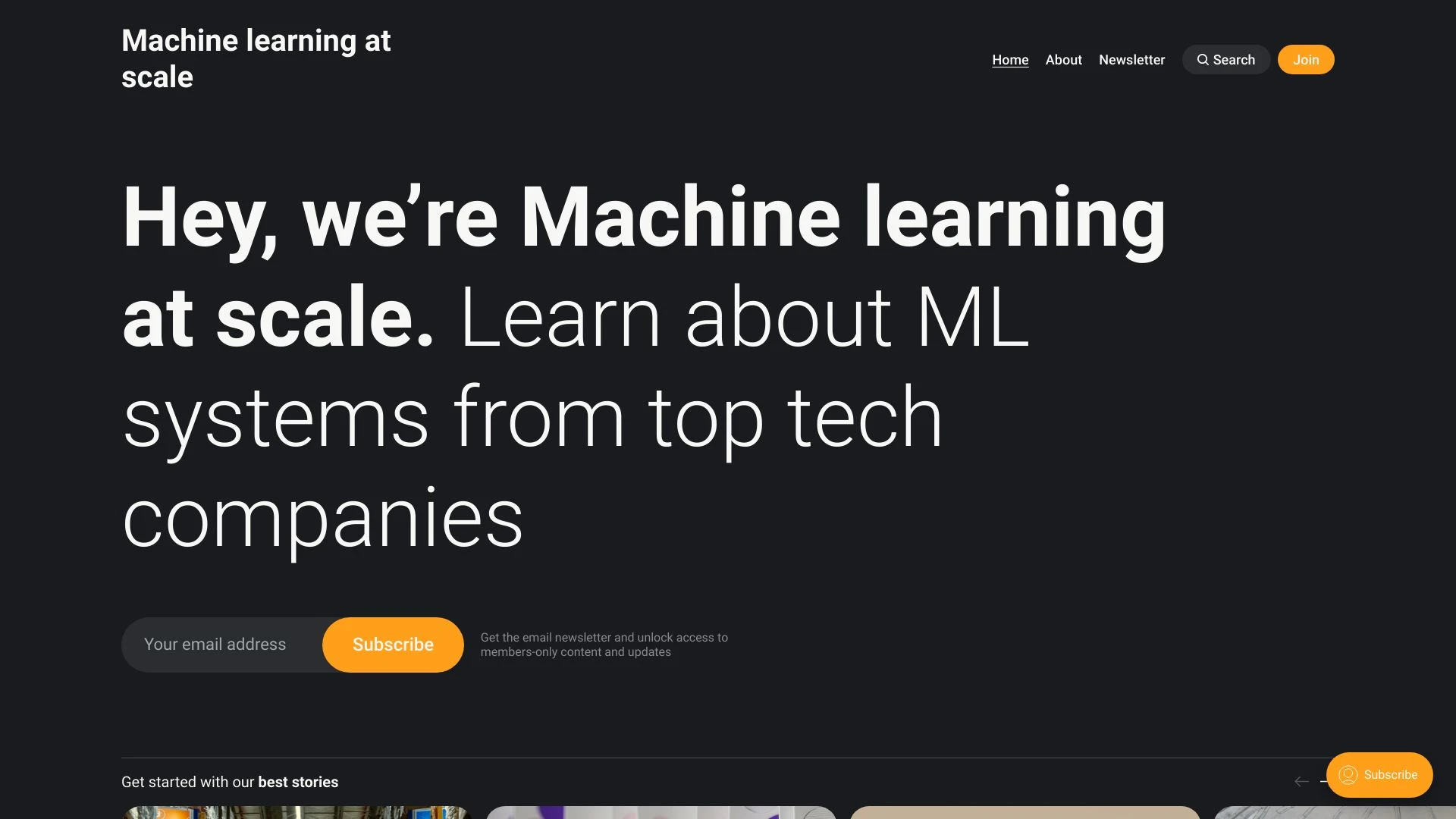 Machine Learning at Scale - AI Tool Ocean