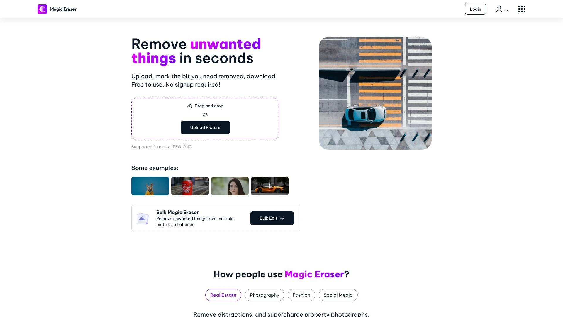 Magic Eraser by Magic Studio - AI Tool Ocean