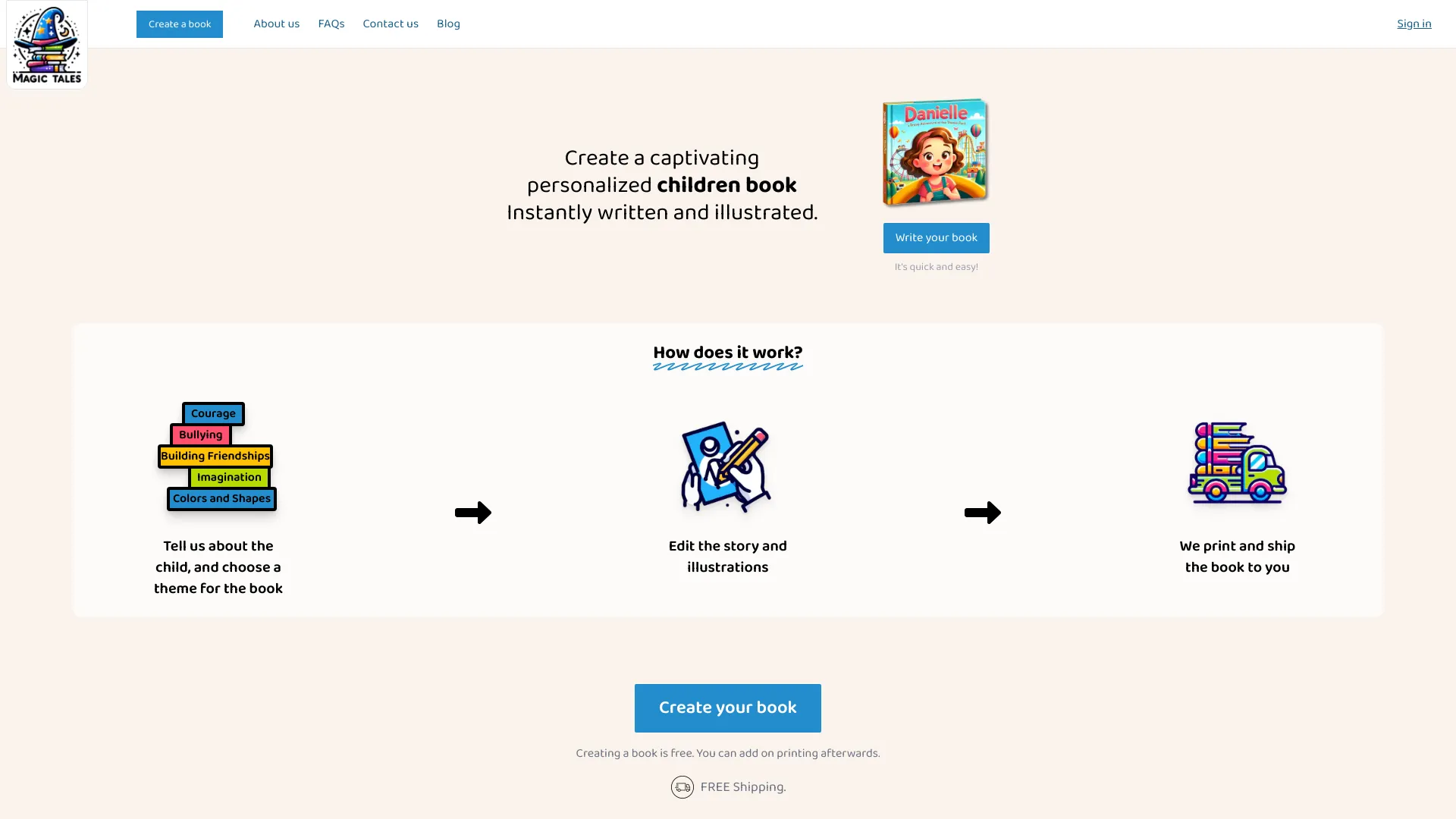 Magic Tales - AI Tool Ocean