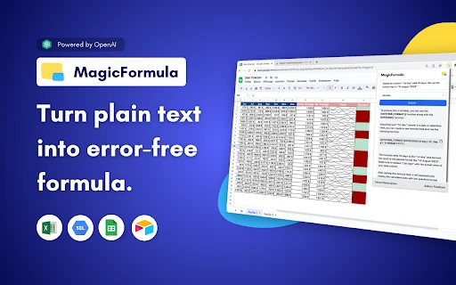 MagicFormula - Chrome Extension - AI Tool Ocean