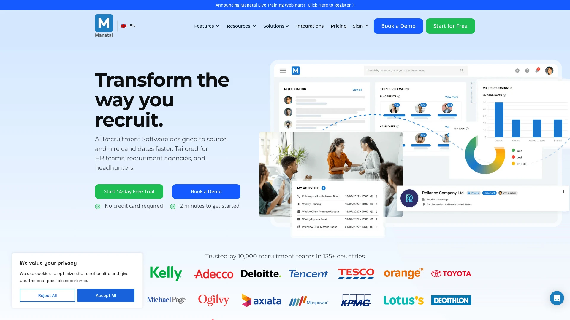 Manatal - AI Tool Ocean