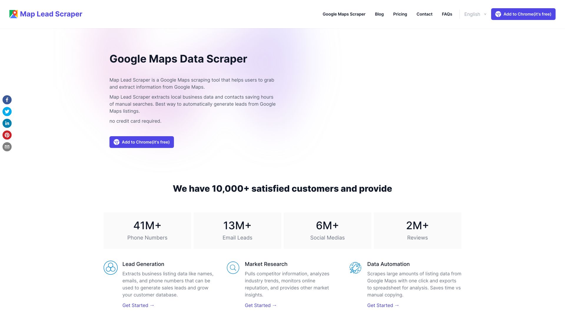 Map Lead Scraper - AI Tool Ocean