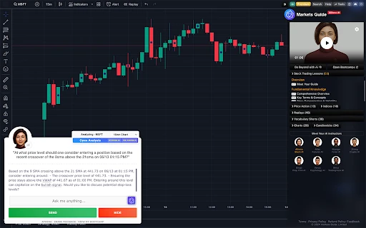 MarketsGuide Trading Assistant - Chrome Extension - AI Tool Ocean