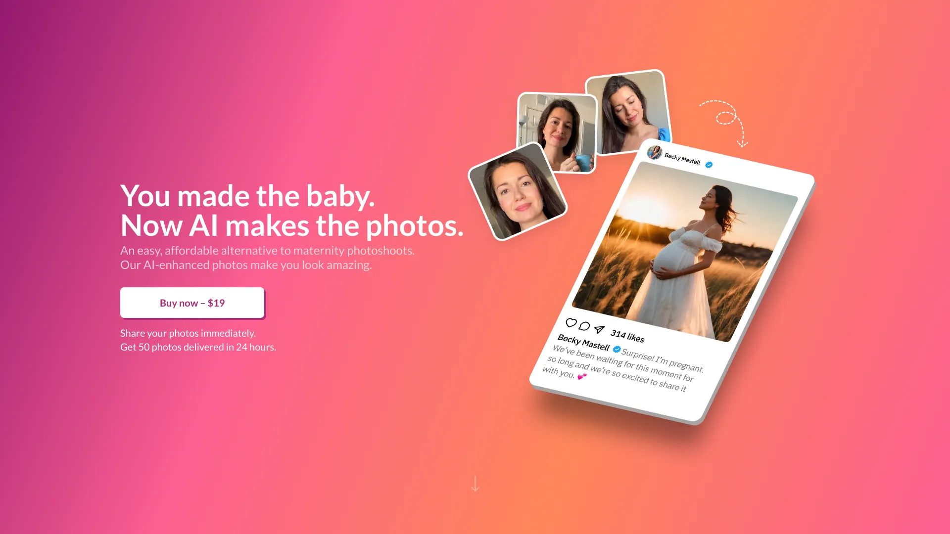 MaternityPhotoshoot - AI Tool Ocean