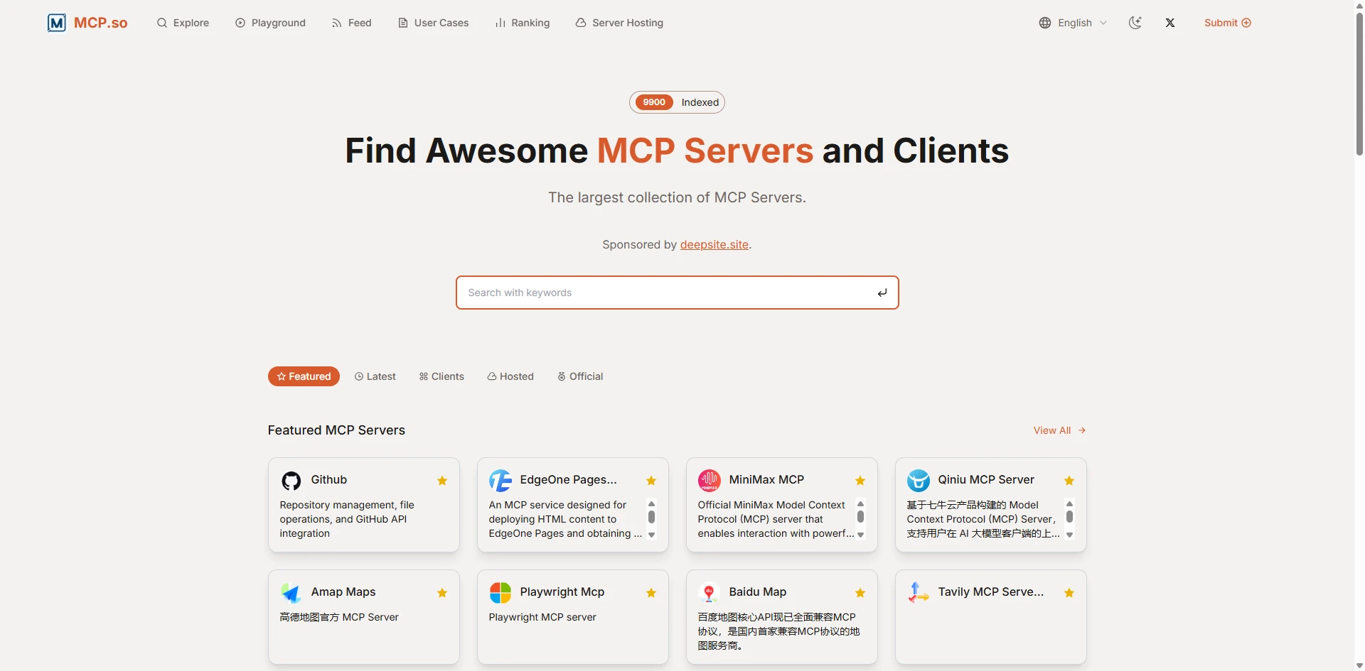 MCP Servers - AI Tool Ocean