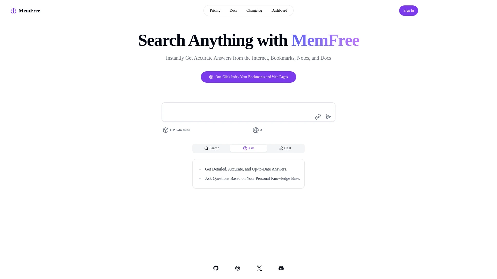 MemFree - AI Tool Ocean