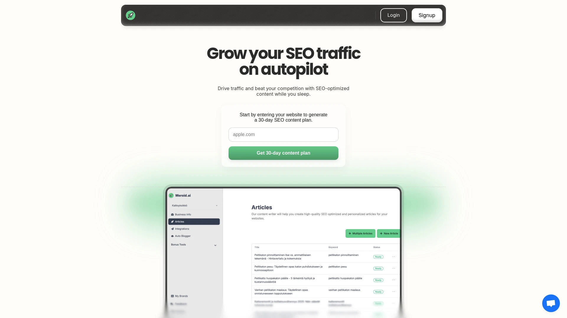 Meroid.ai - AI Tool Ocean