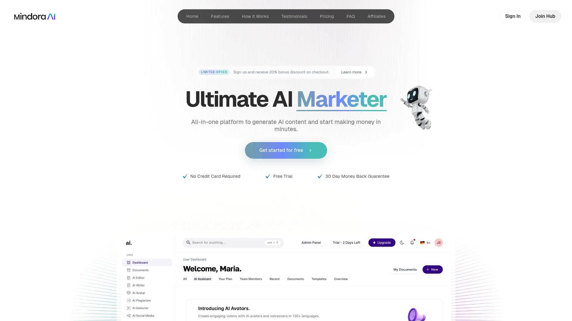MindoraAI - AI Tool Ocean