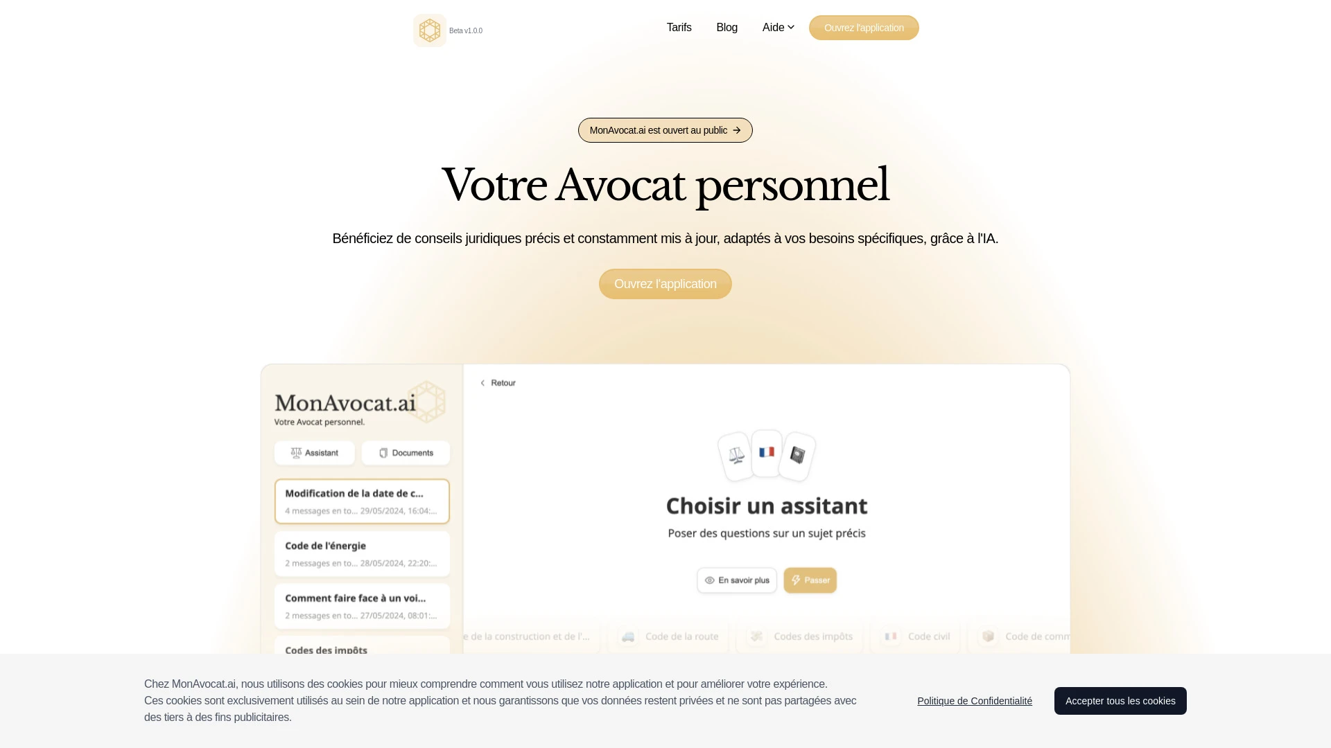 MonAvocat AI - AI Tool Ocean
