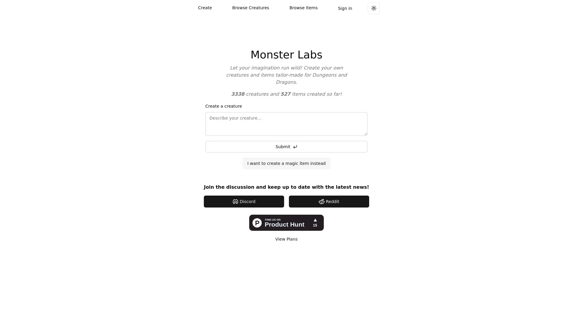 Monster Labs - AI Tool Ocean