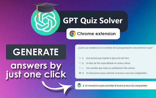 Moodle GPT Quiz Solver - Chrome Extension - AI Tool Ocean