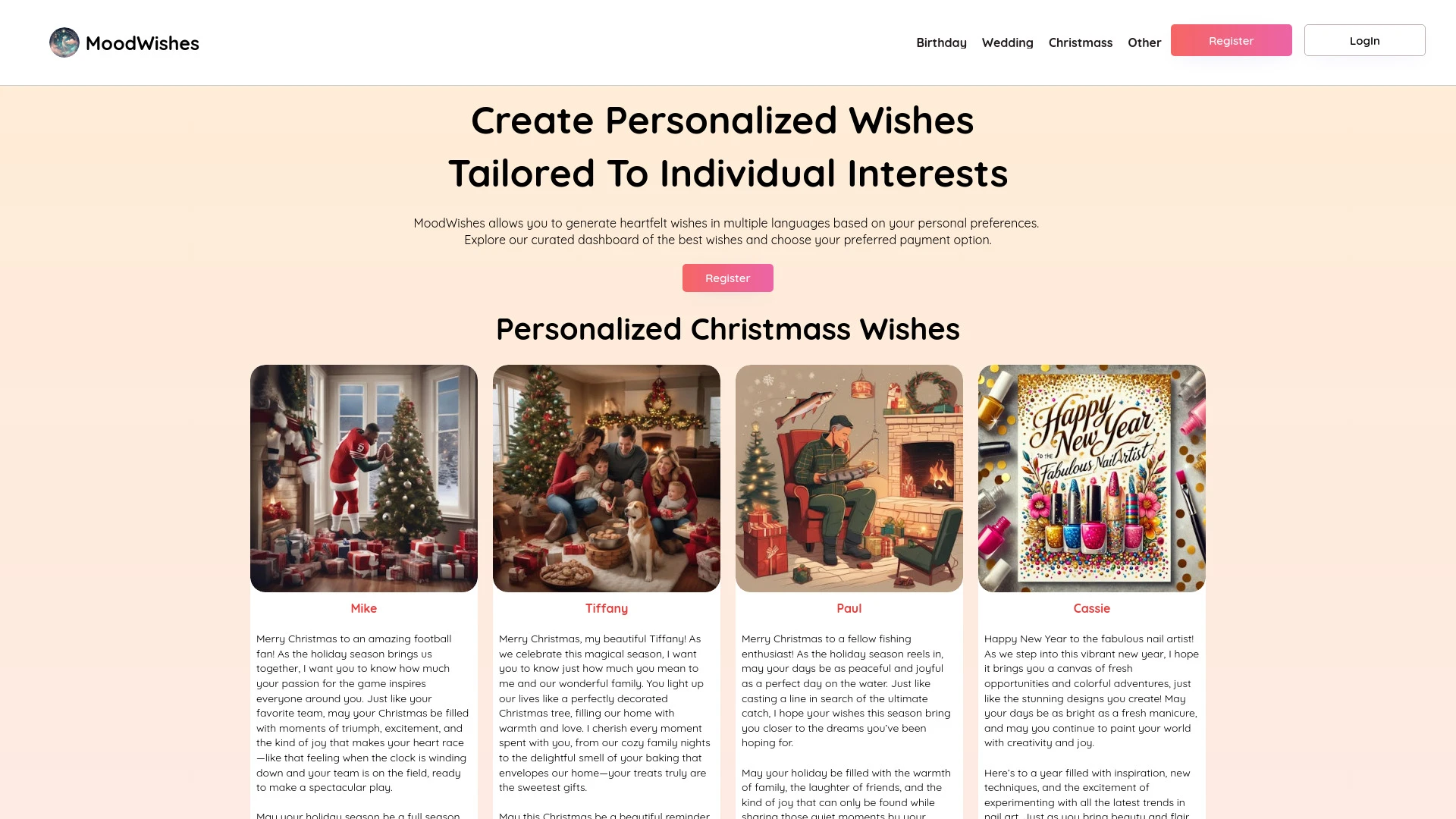 MoodWishes - AI Tool Ocean