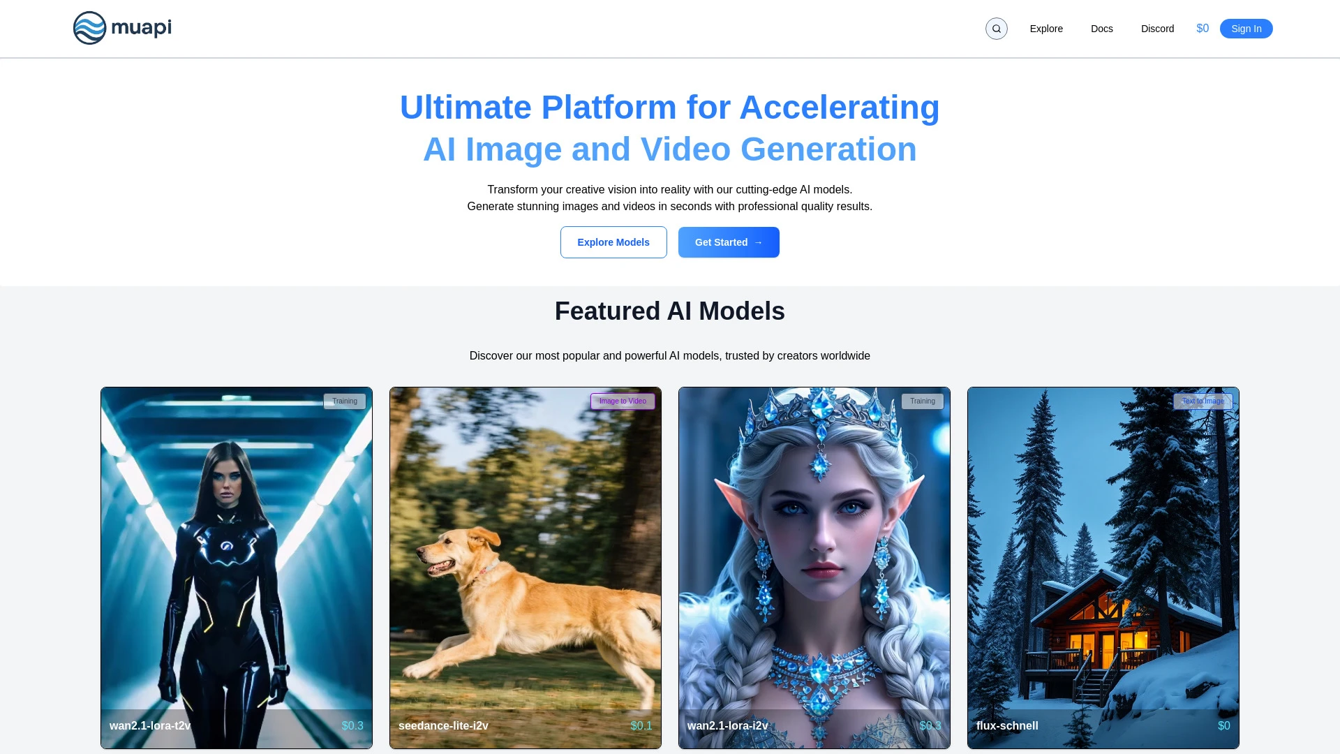 MuAPI - AI Tool Ocean