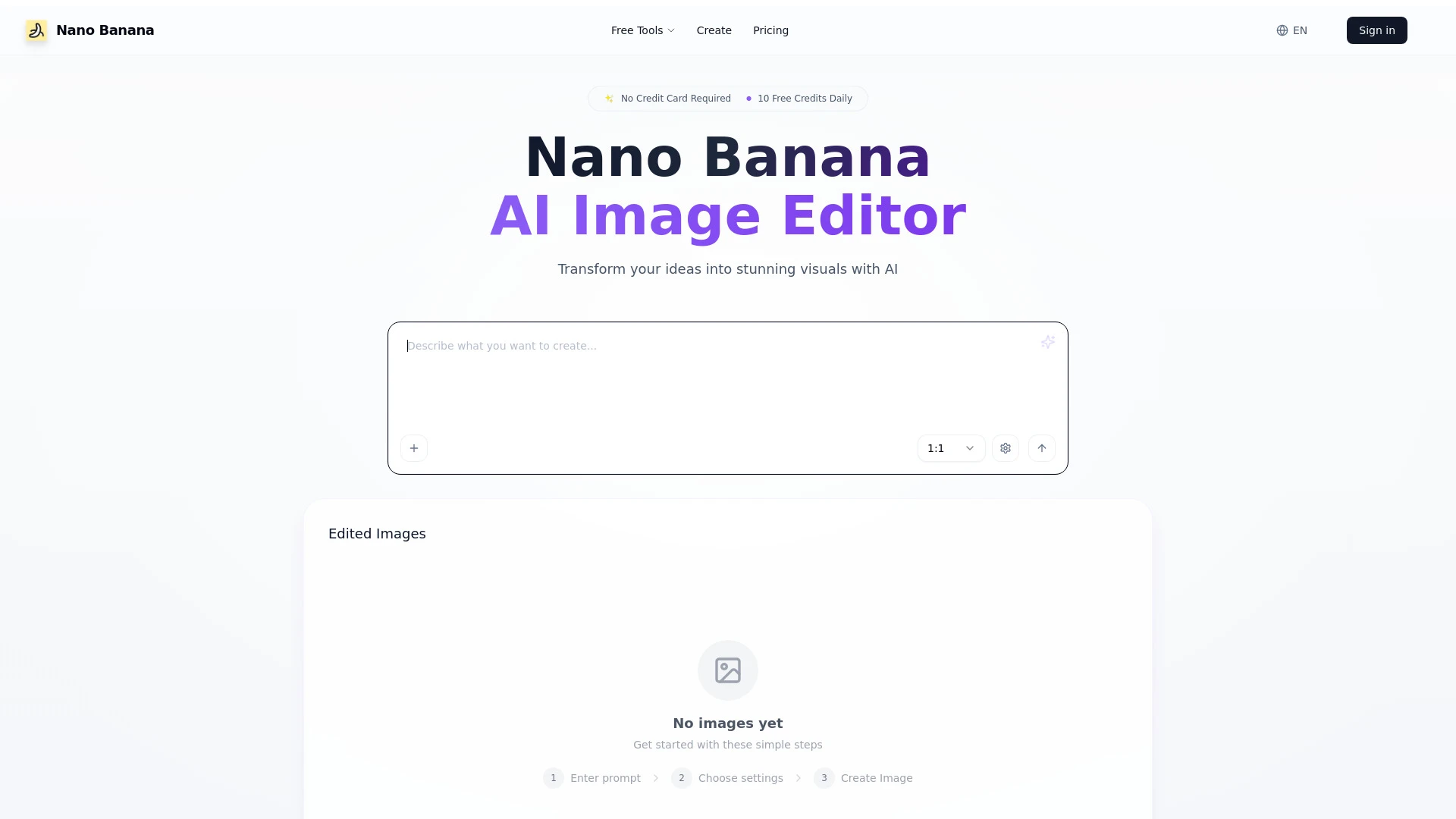 Nano-Banana AI - AI Tool Ocean