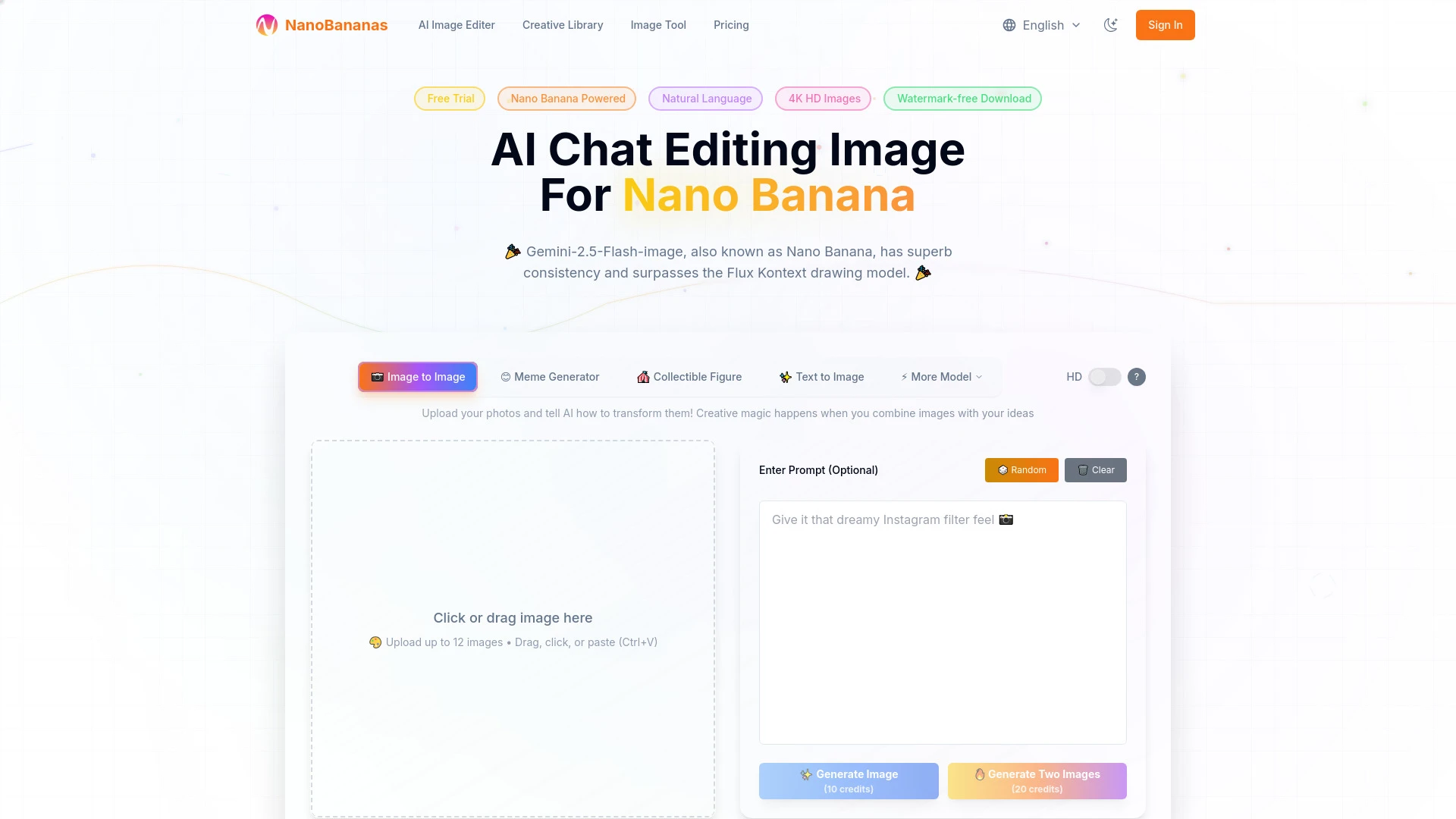 NanoBananas AI - AI Tool Ocean