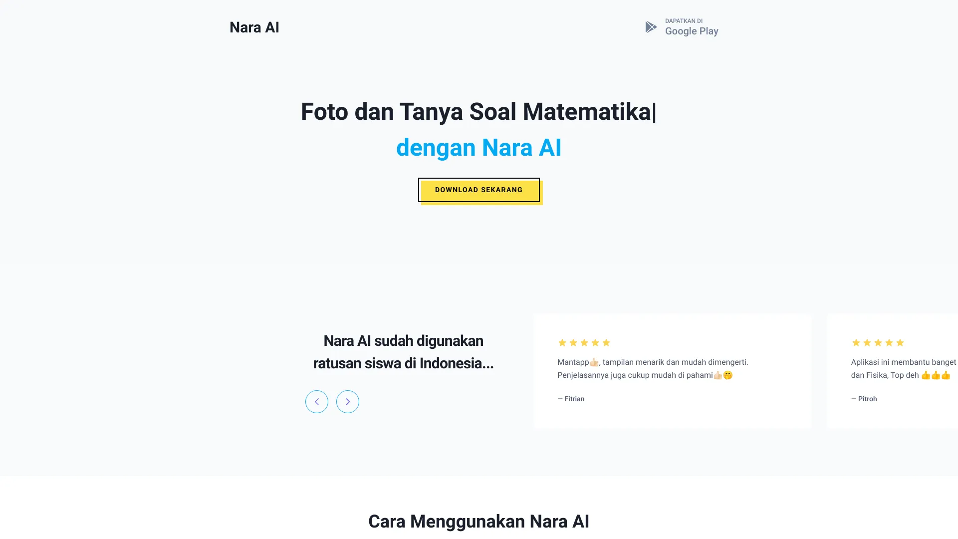 Nara AI - AI Tool Ocean