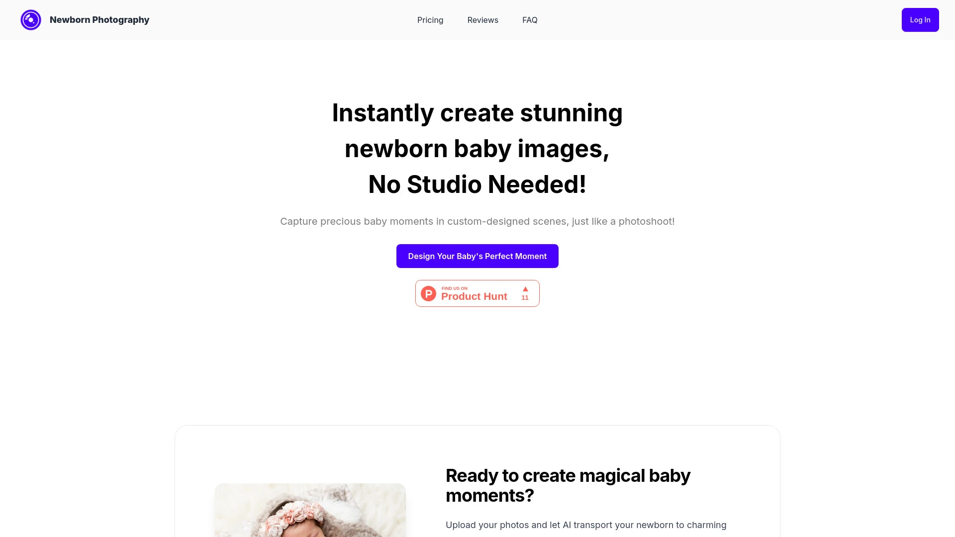 Newborn Photography - AI Tool Ocean