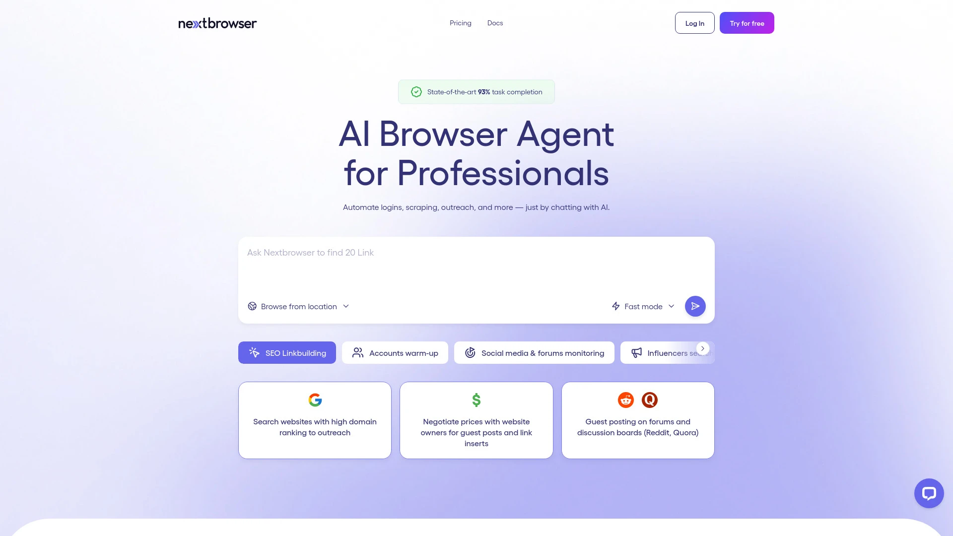 Nextbrowser - AI Tool Ocean