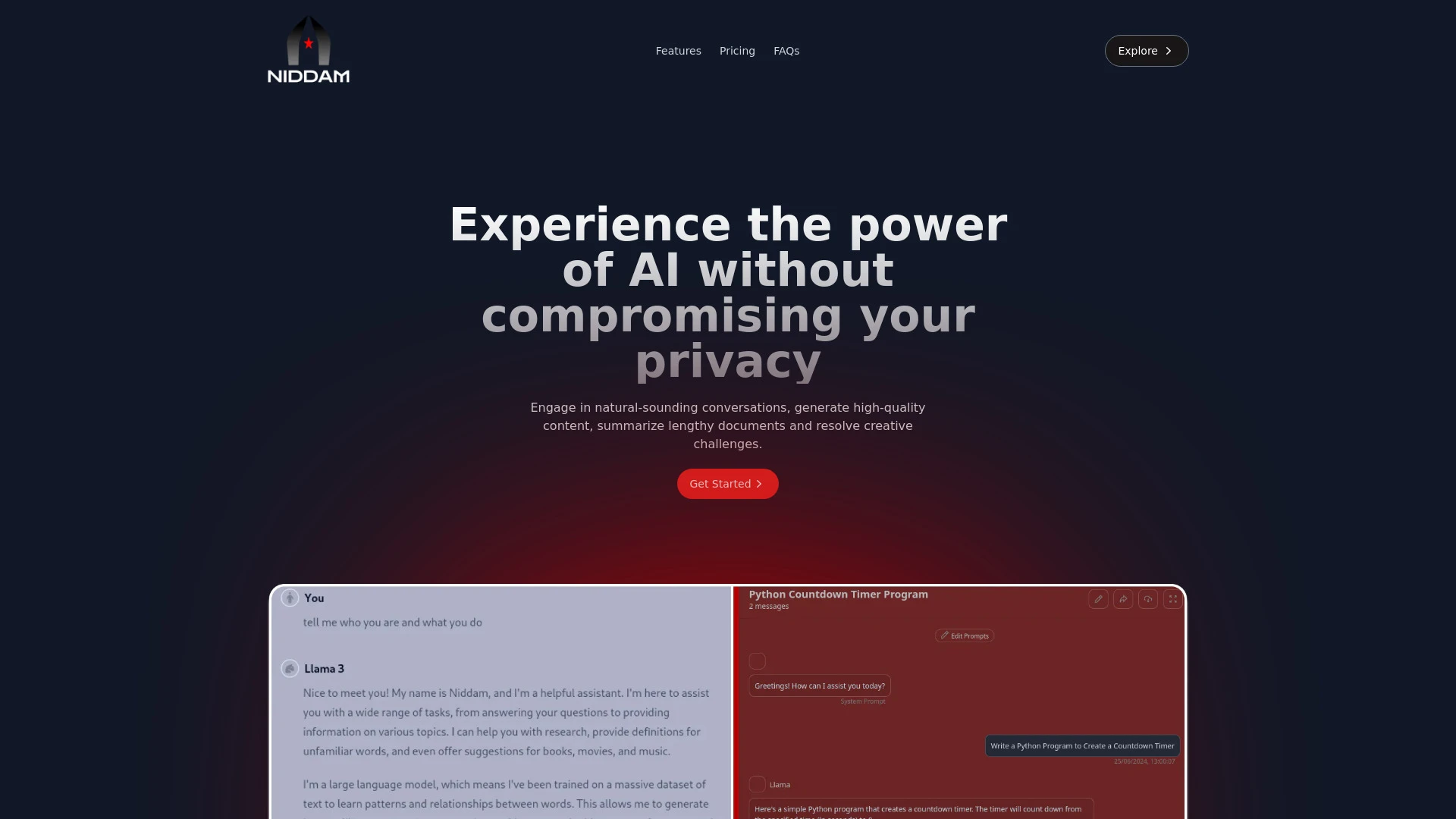 Niddam - AI Tool Ocean