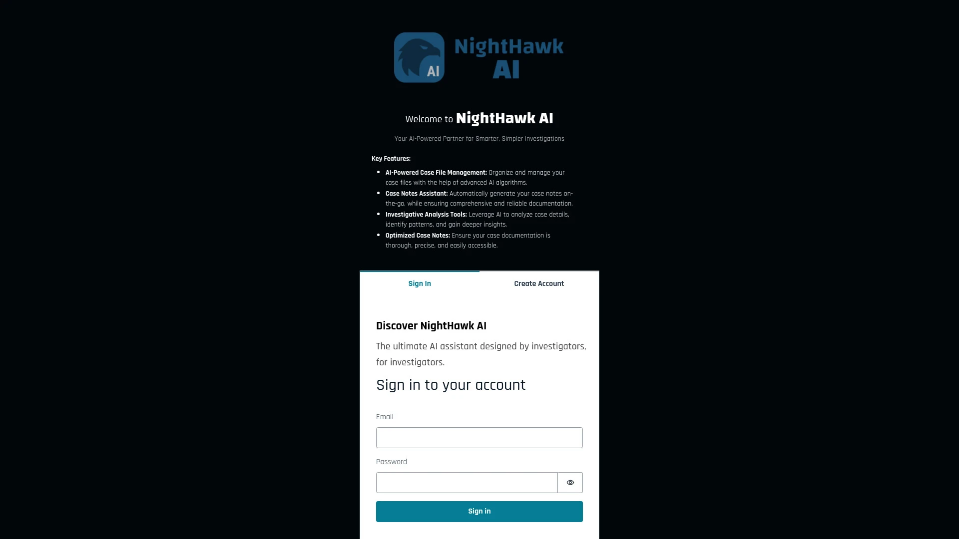 NightHawk AI - AI Tool Ocean