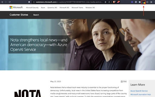 Nota - Chrome Extension - AI Tool Ocean