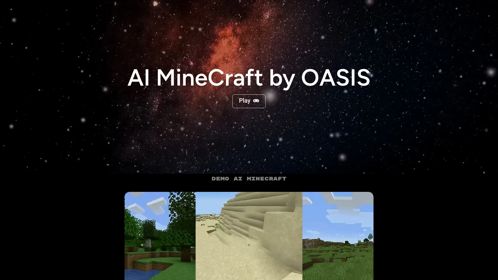 Oasis by Decart - AI Tool Ocean